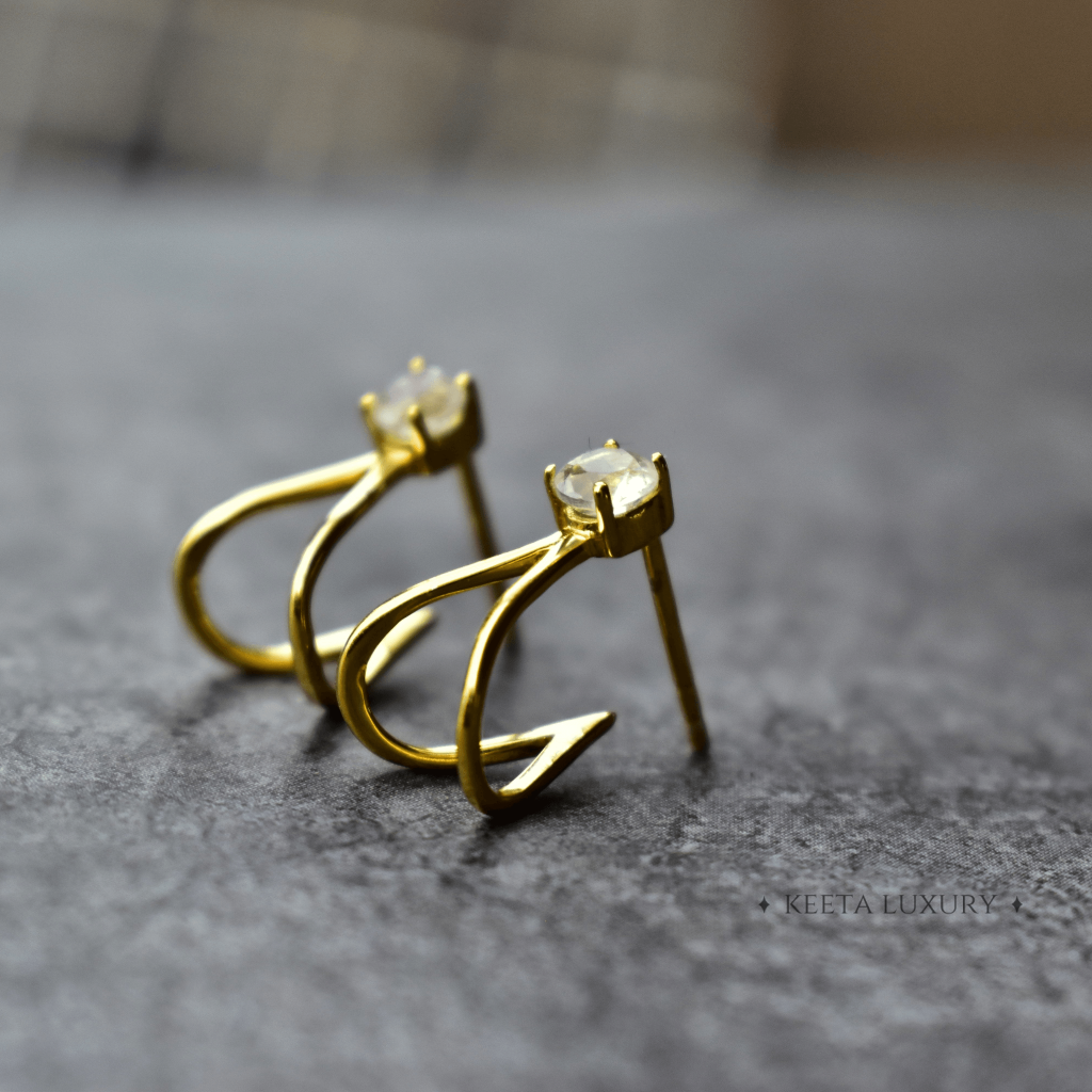 Rockstar - Moonstone Studs -