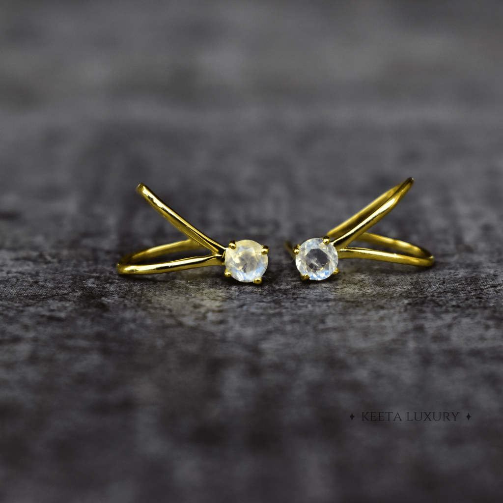 Rockstar - Moonstone Studs -