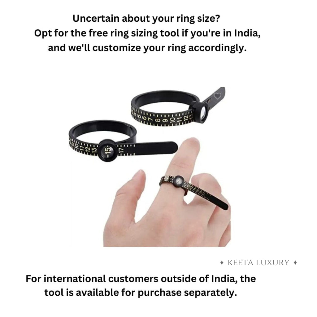 Round Bliss - Black Onyx Ring -