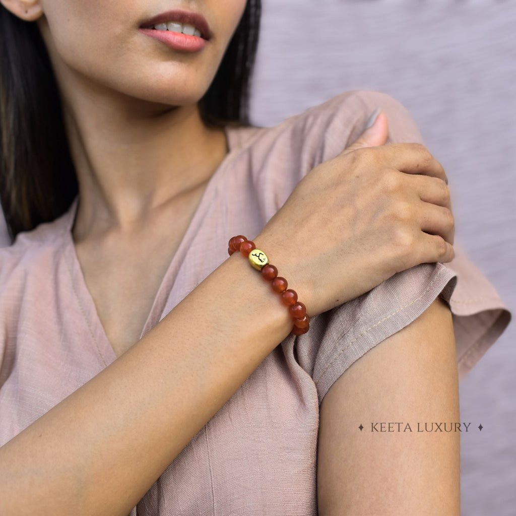 Lotus - Carnelian Bracelet (Copy) Bracelets