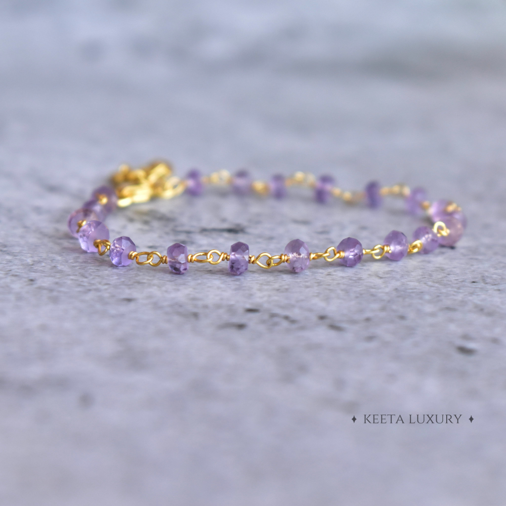 Soothing Dreams - Amethyst Bracelets -