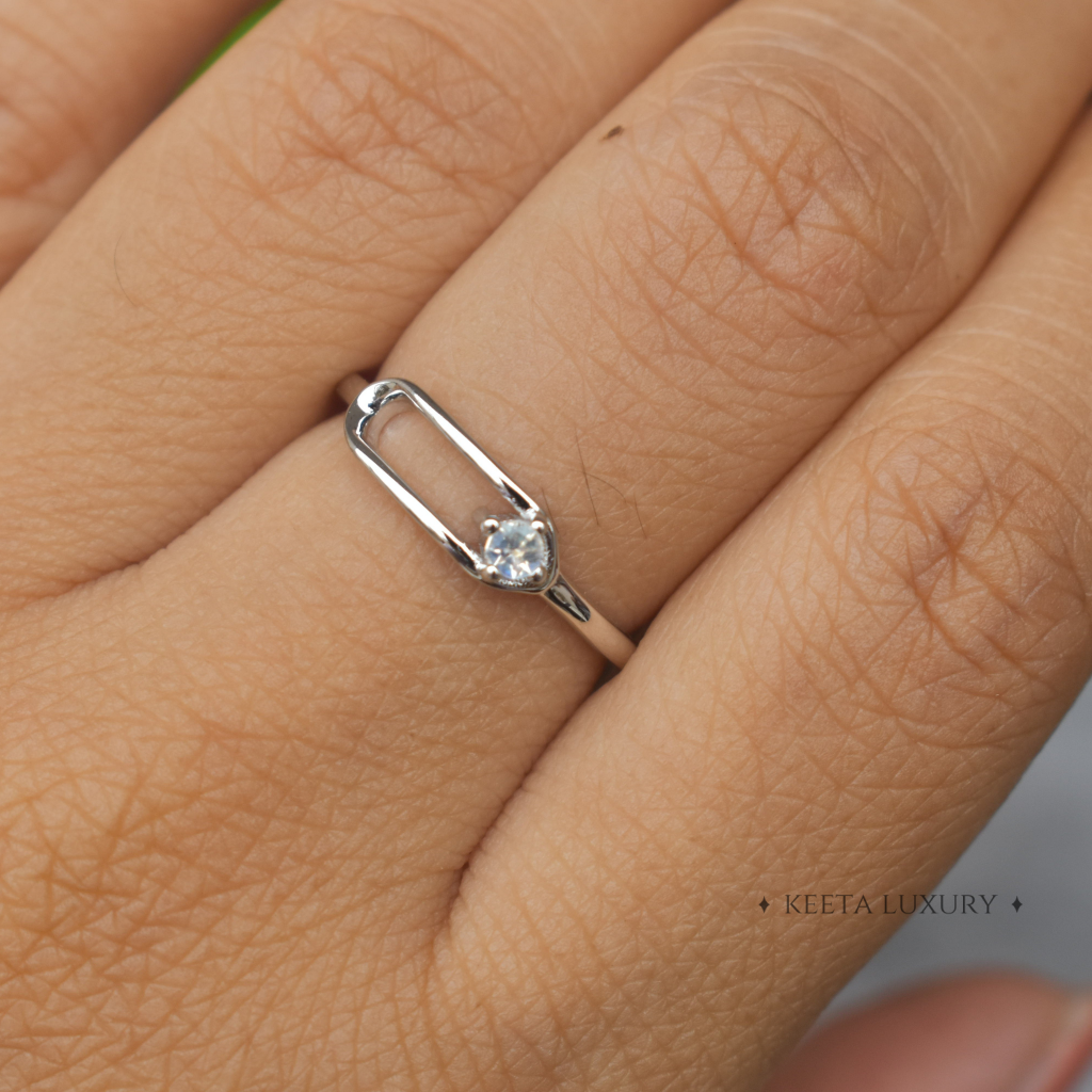 Tiny Enchantment - Moonstone Ring -