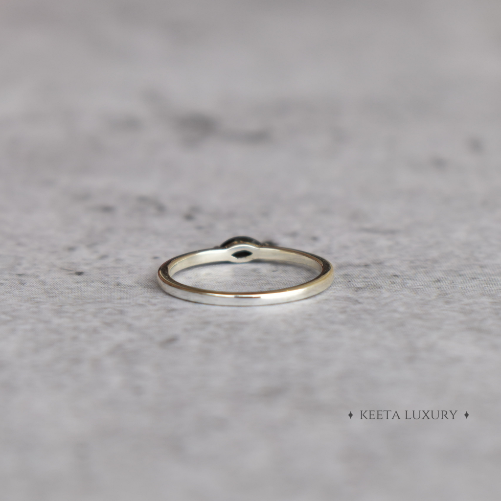 Tiny Treasure - Black Onyx Ring -