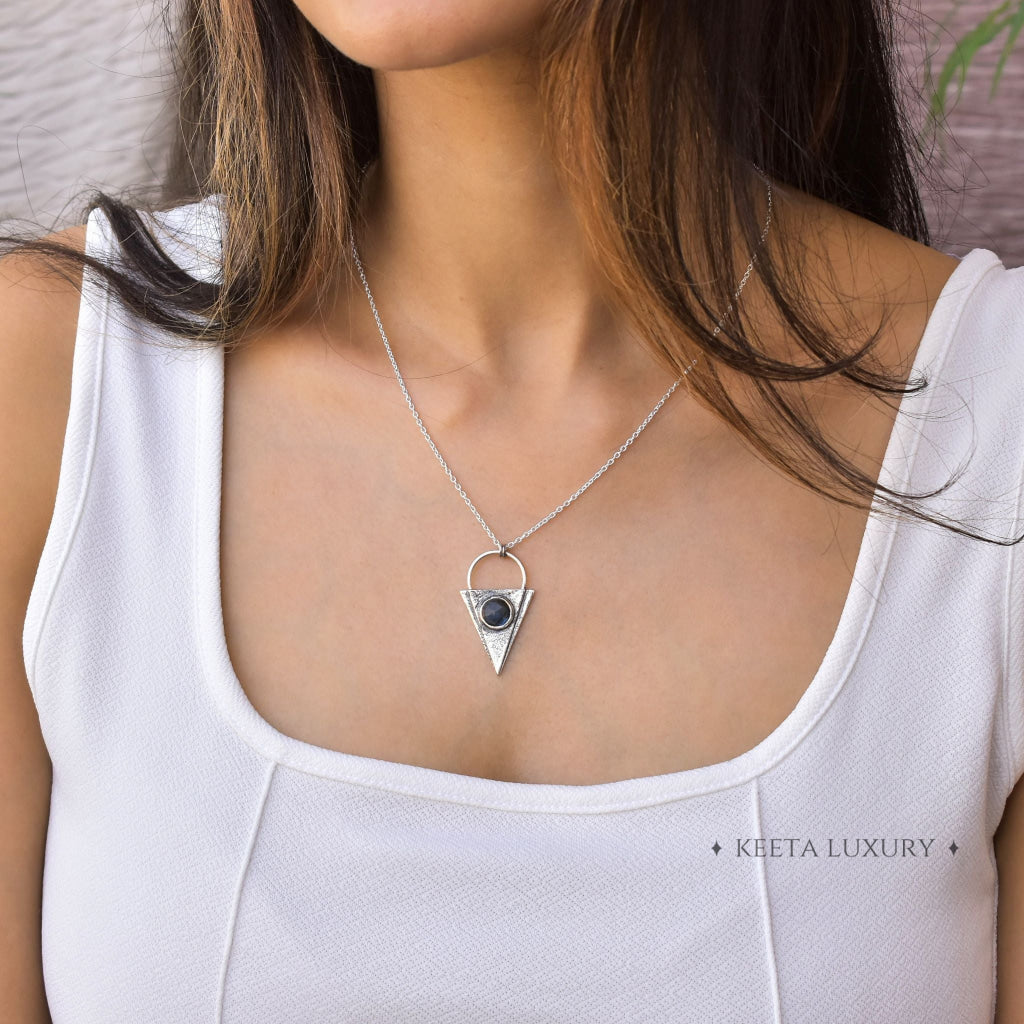 Tribal Treasure - Labradorite Necklace -
