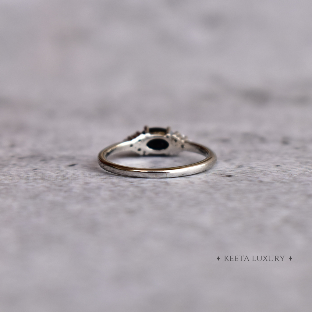 Understated Sophistication - Black Onyx Ring -