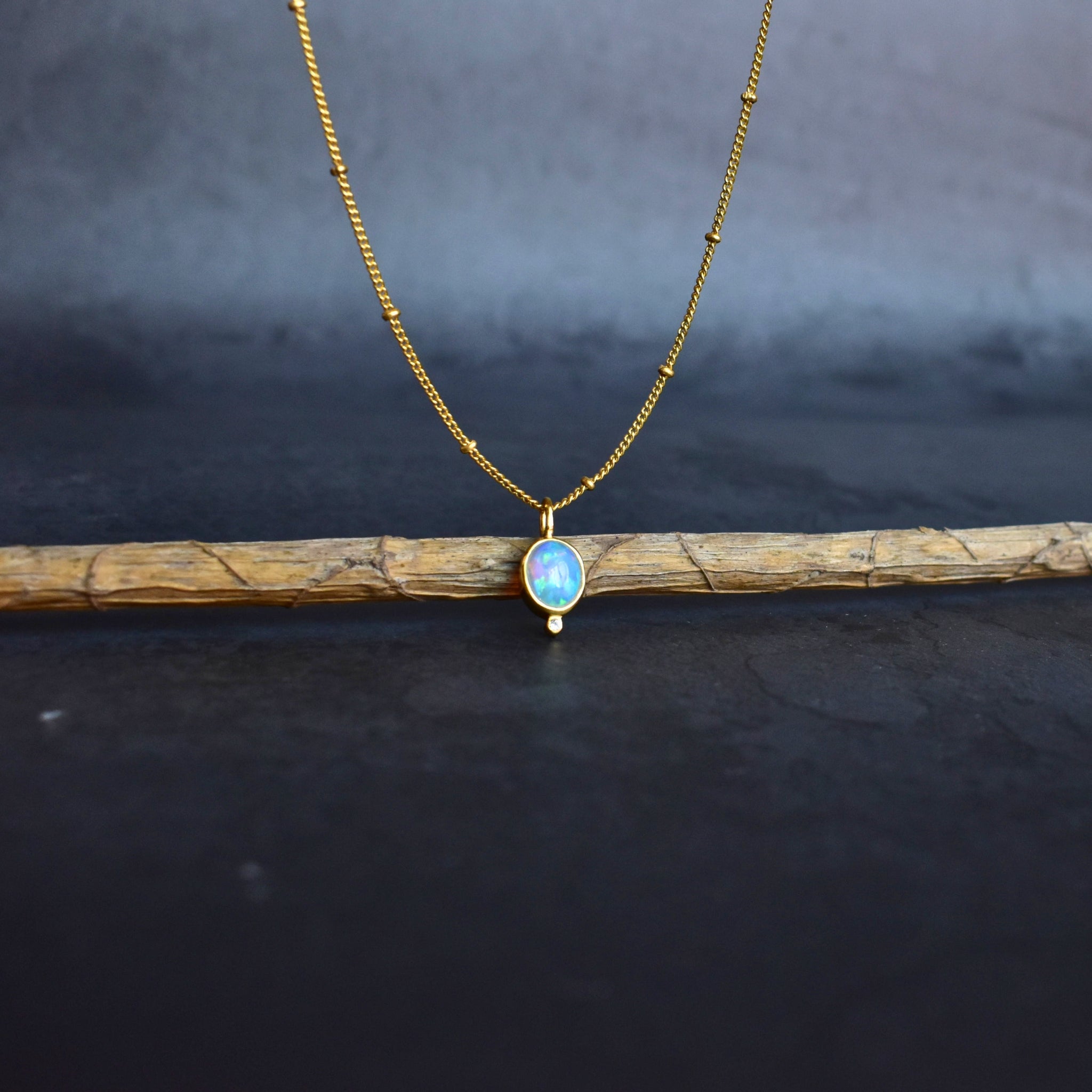 Ever Glow - Opal Necklace