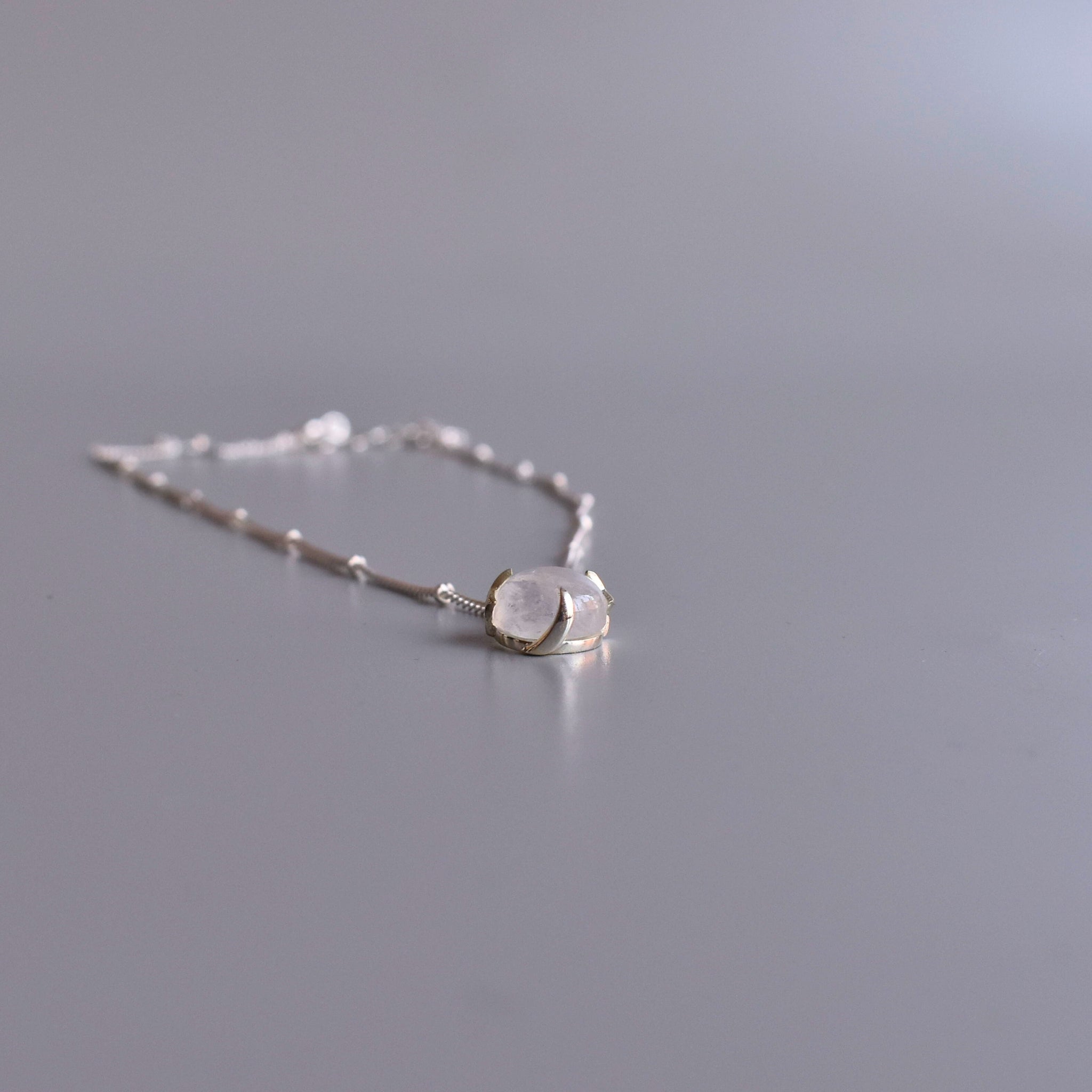 Cosmic Serenity - Moonstone Necklace