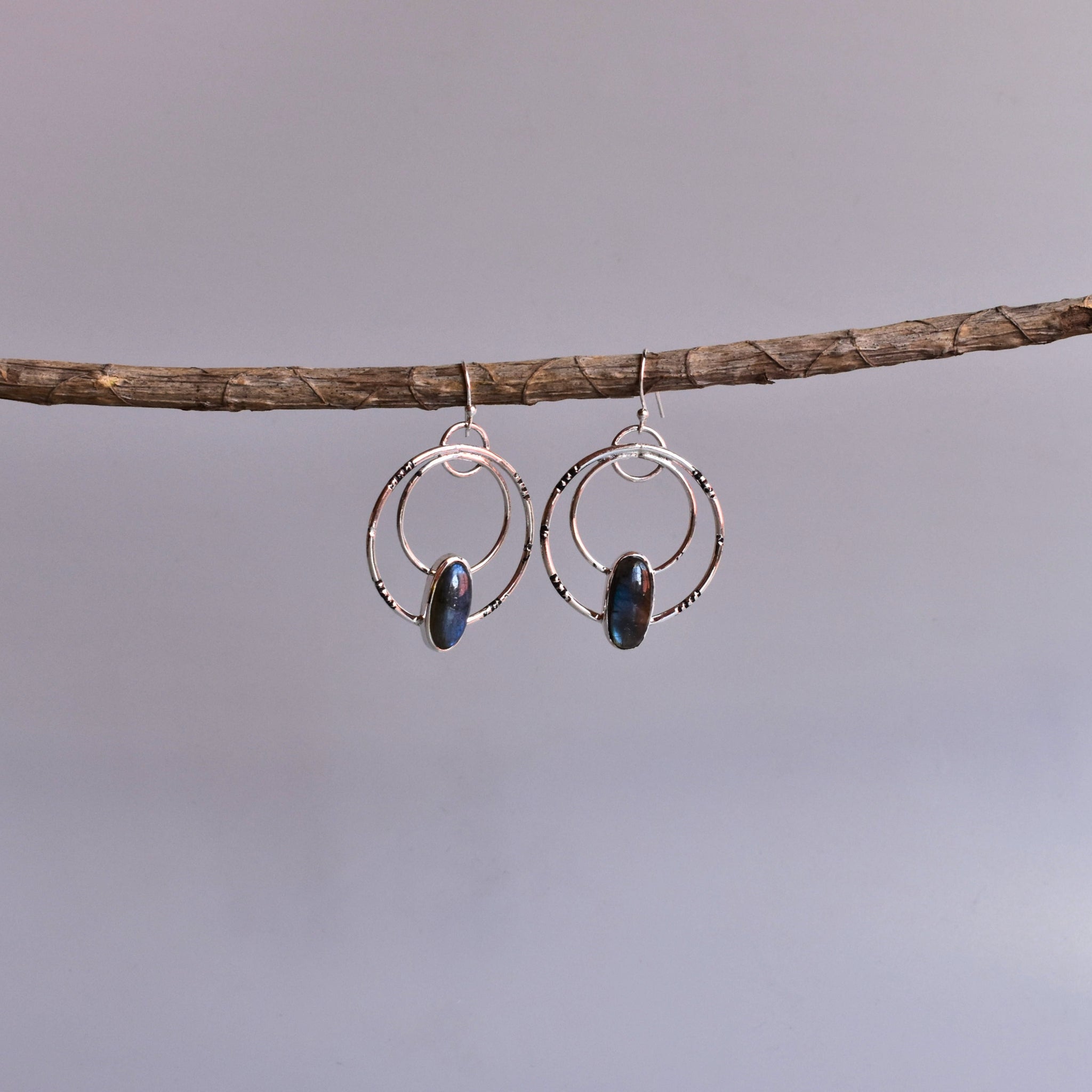 Relic - Labradorite Earrings