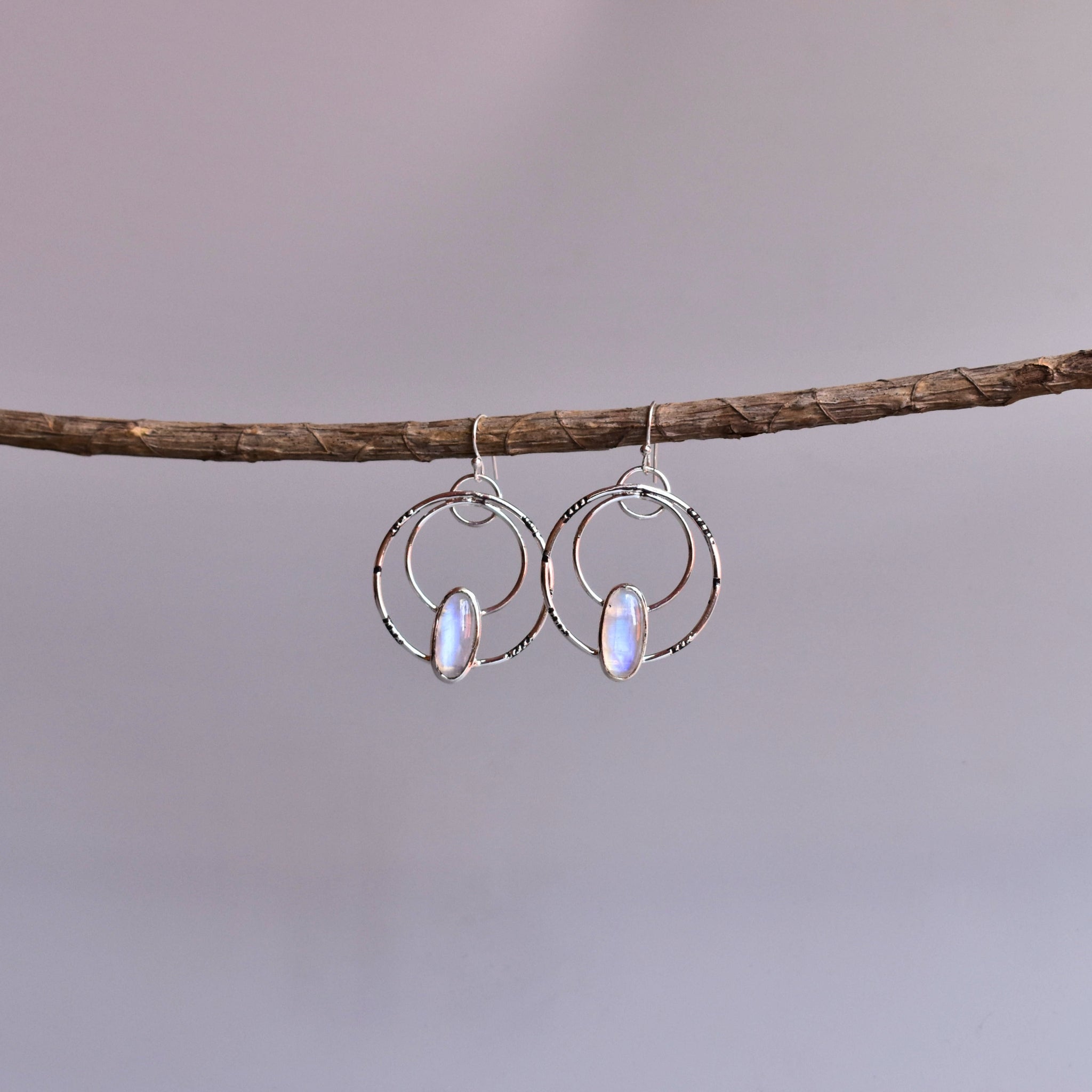 Relic - Moonstone Earrings