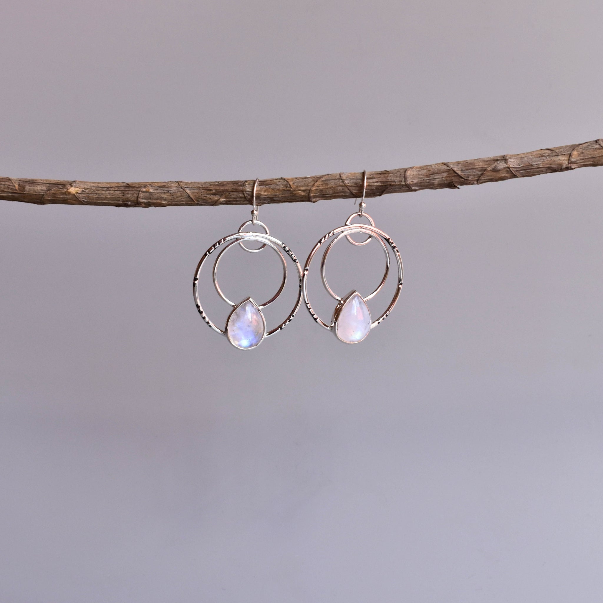 Talisman - Moonstone Earrings