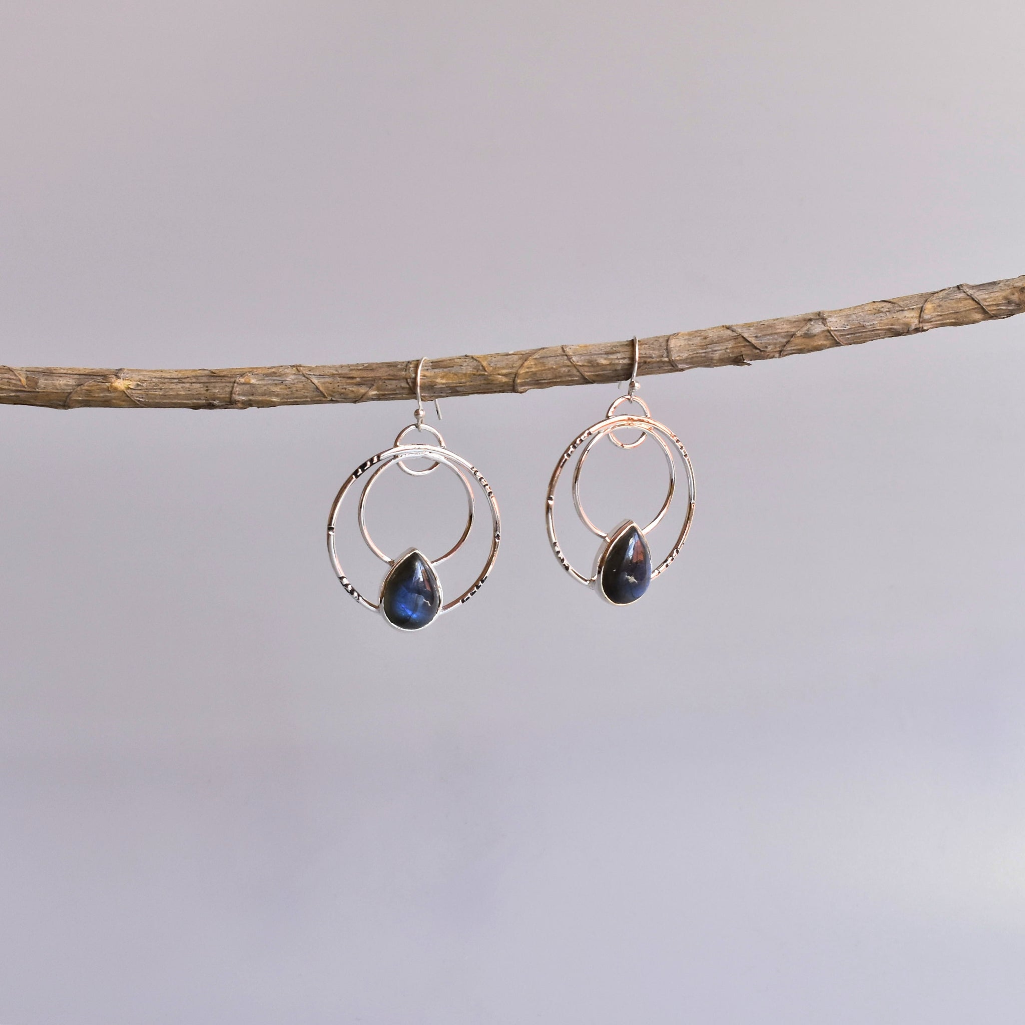 Talisman - Labradorite Earrings
