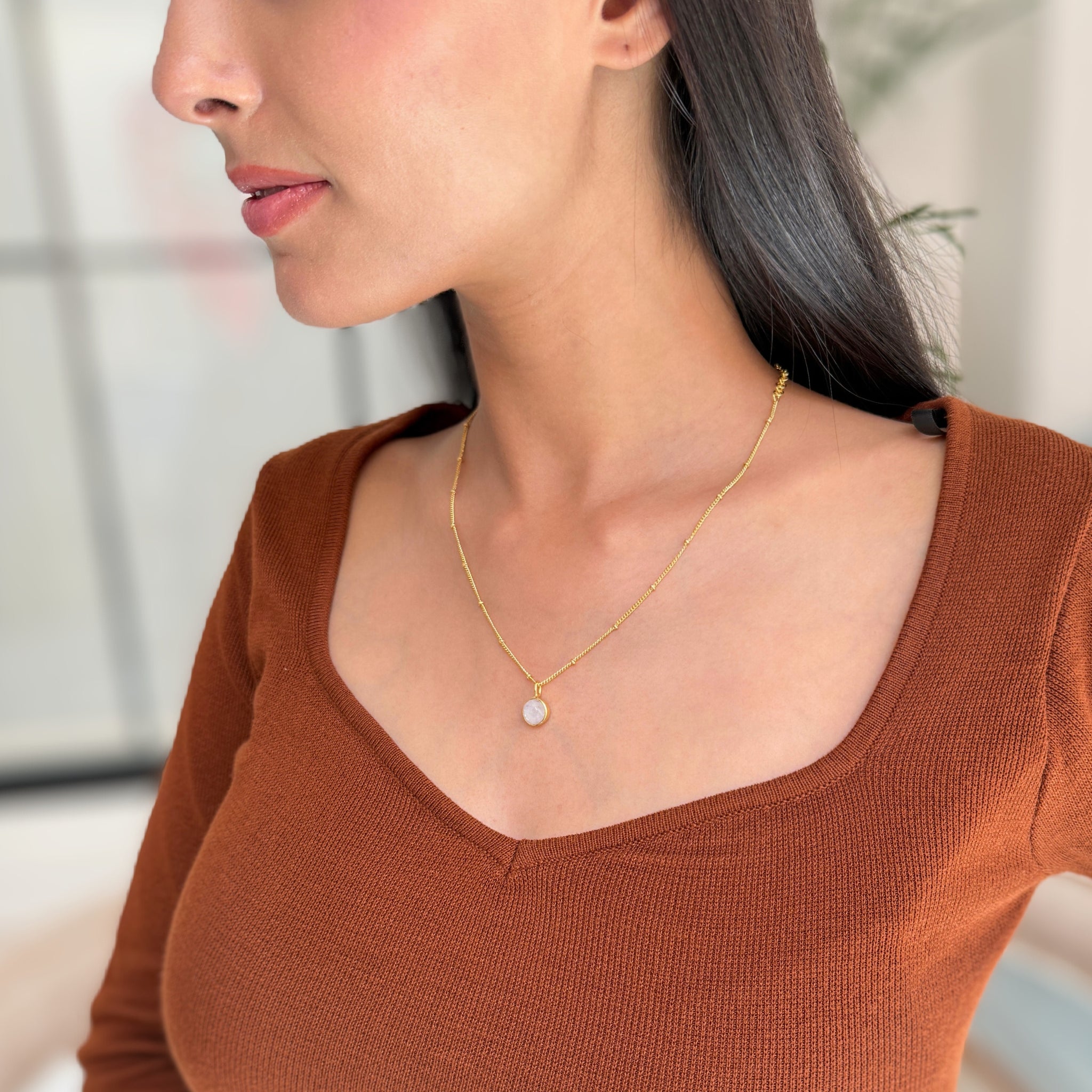 Moonlit Magic - Moonstone Necklace