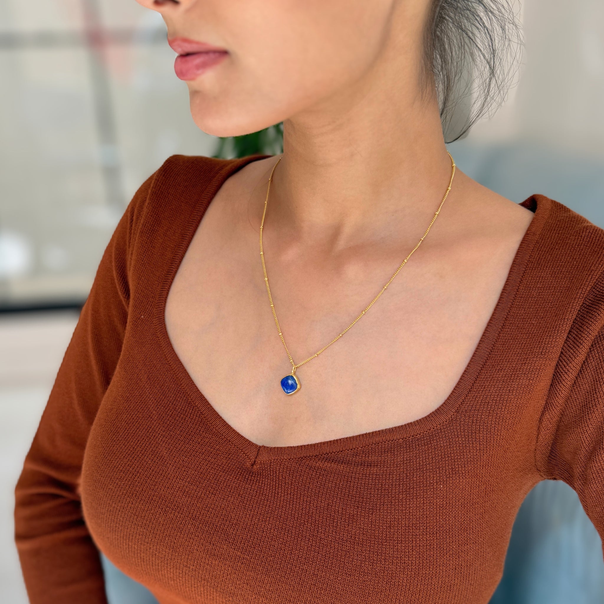 Solace - Lapis Necklace