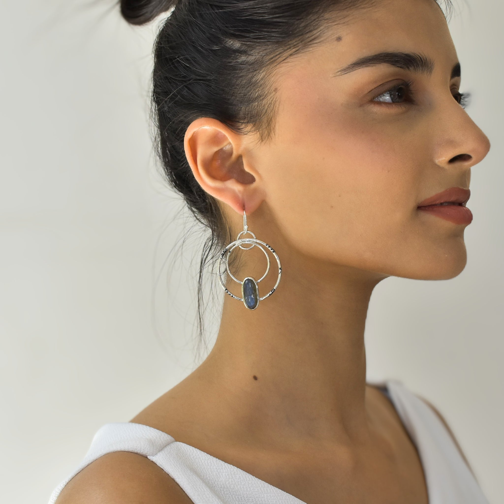 Relic - Labradorite Earrings