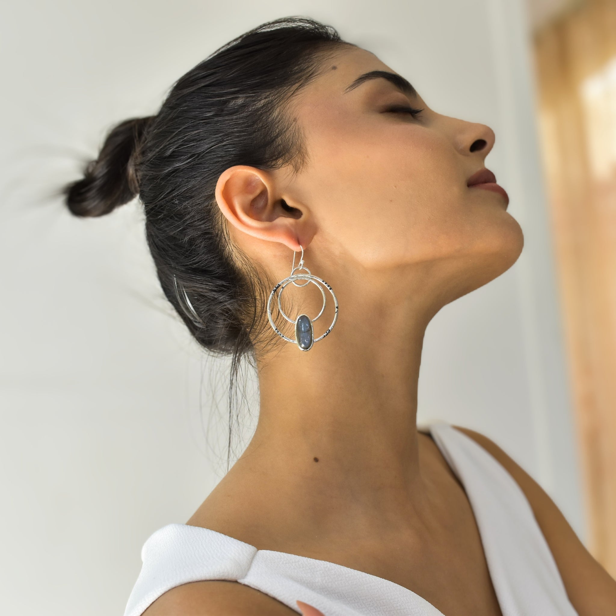 Relic - Labradorite Earrings