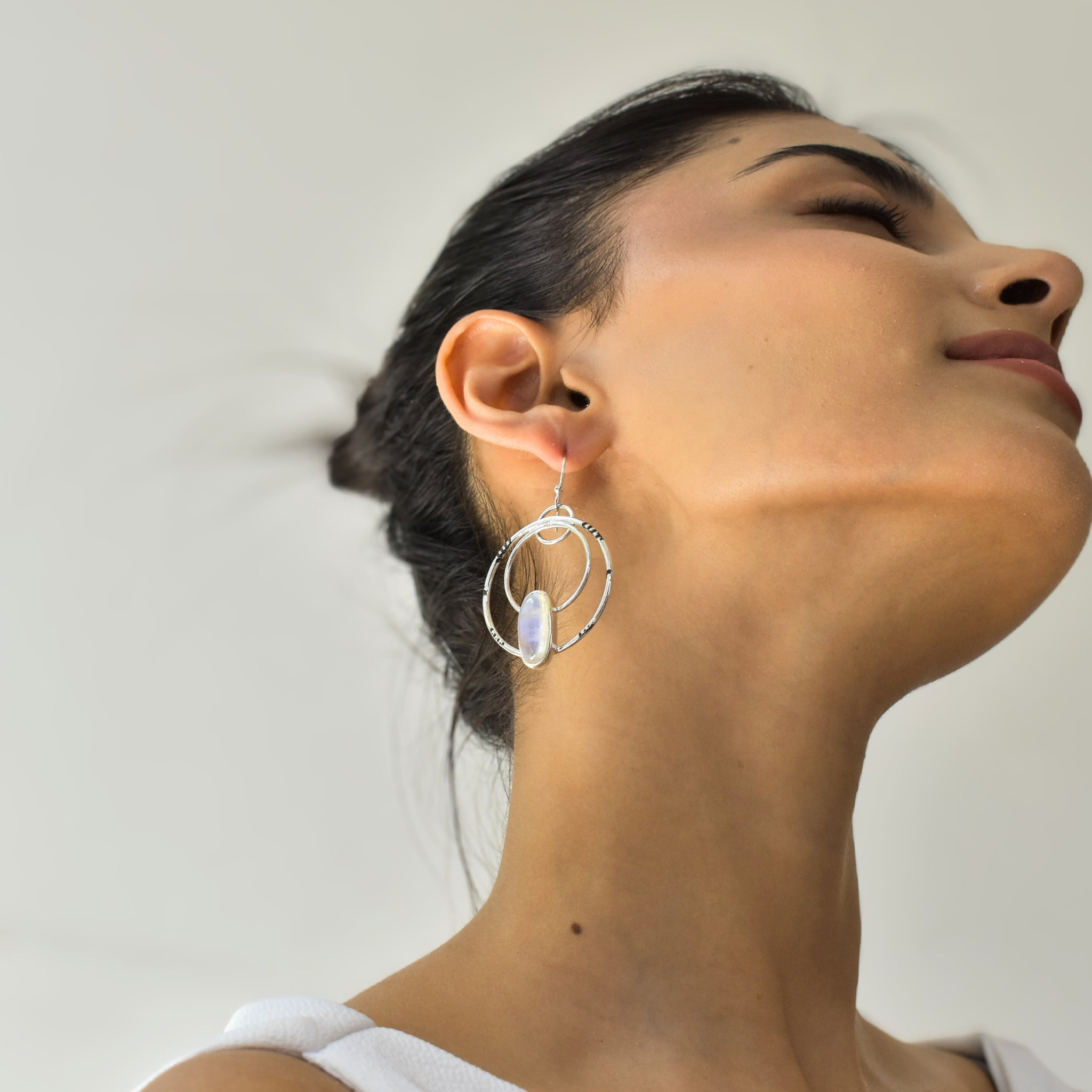Relic - Moonstone Earrings