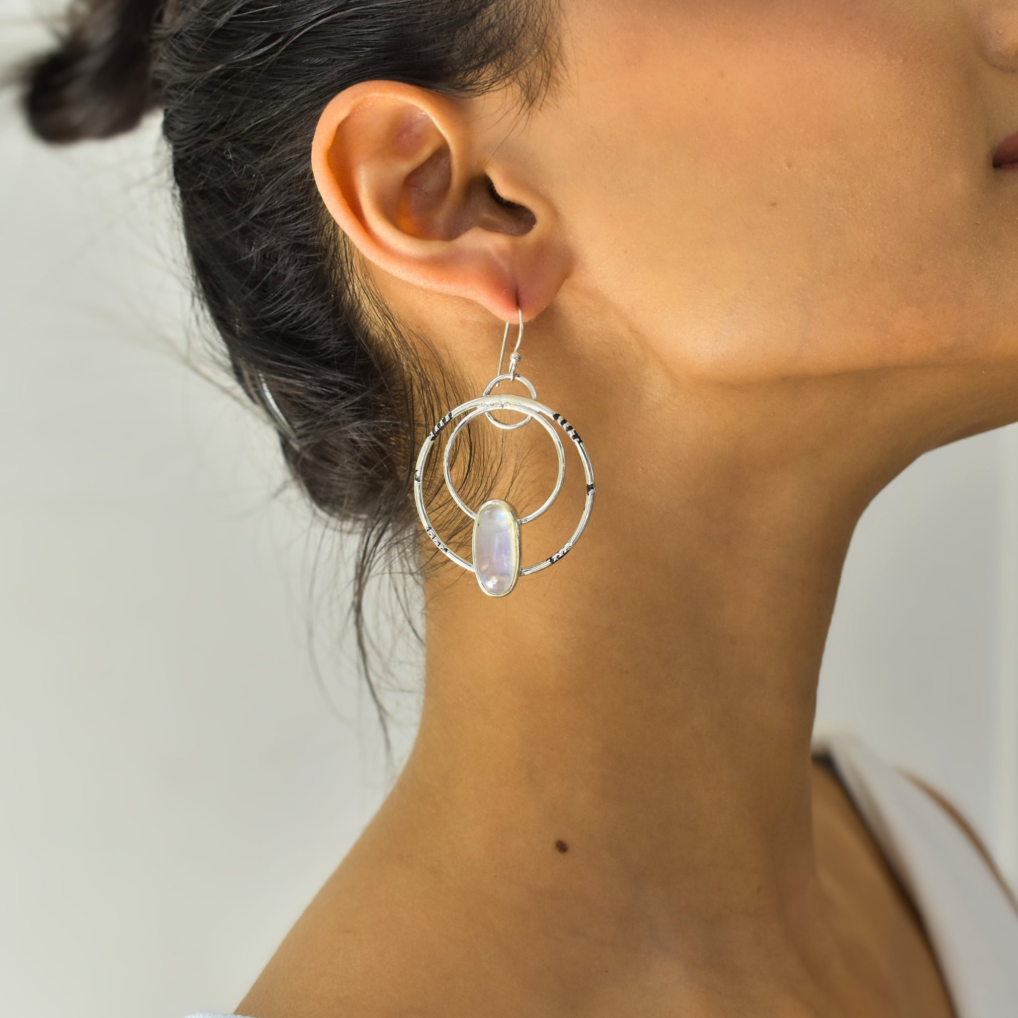 Relic - Moonstone Earrings