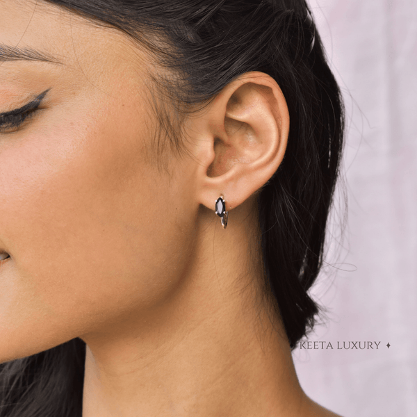 Ambient Black Onyx Earrings