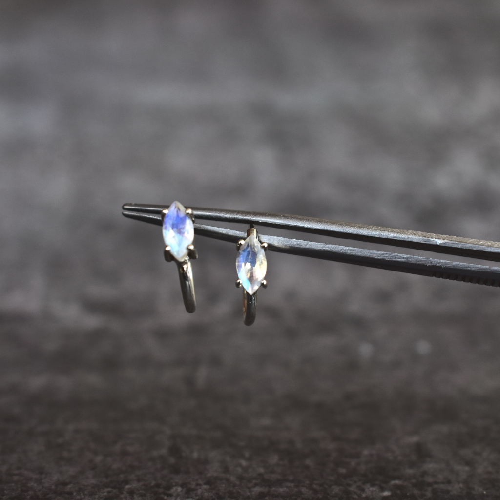 Ambient - Moonstone Earrings -