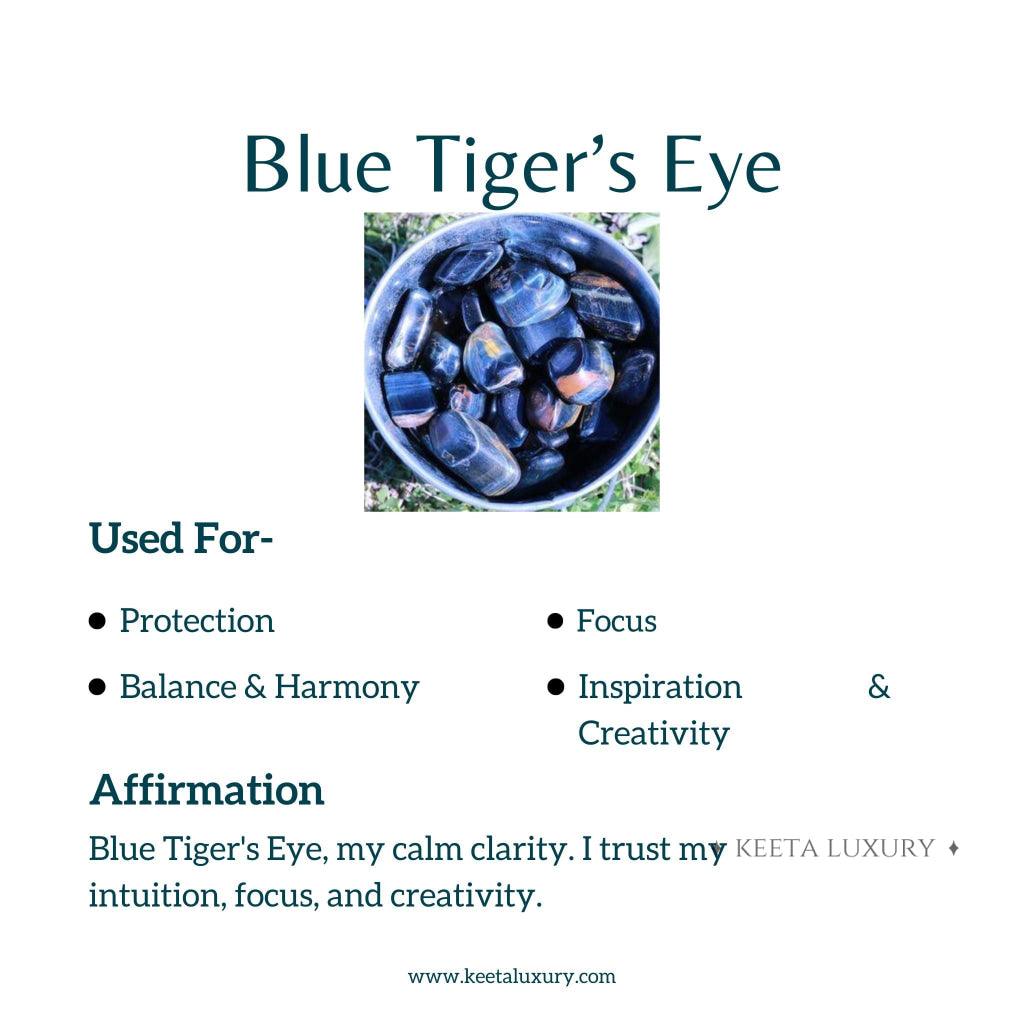 Balanced - Blue Tiger Eye Bracelet -