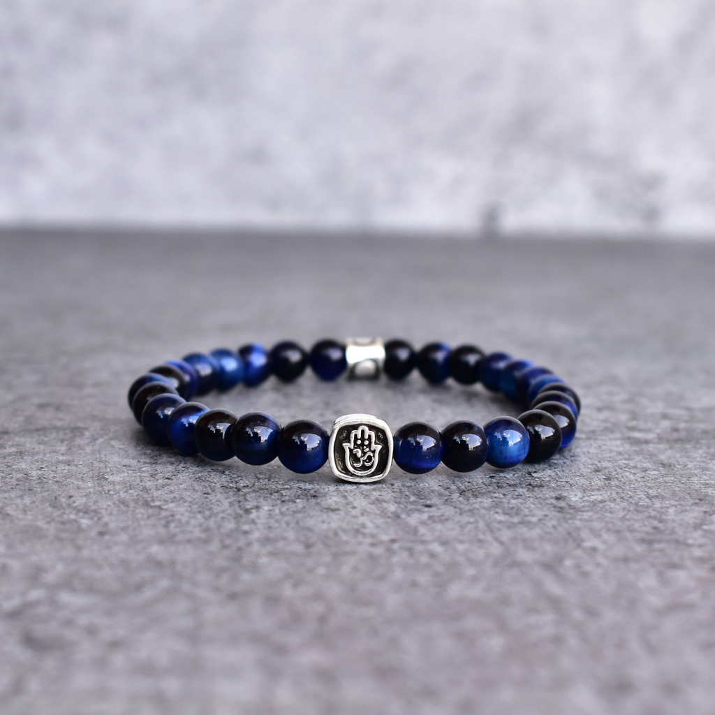 Balanced - Blue Tiger Eye Bracelet -