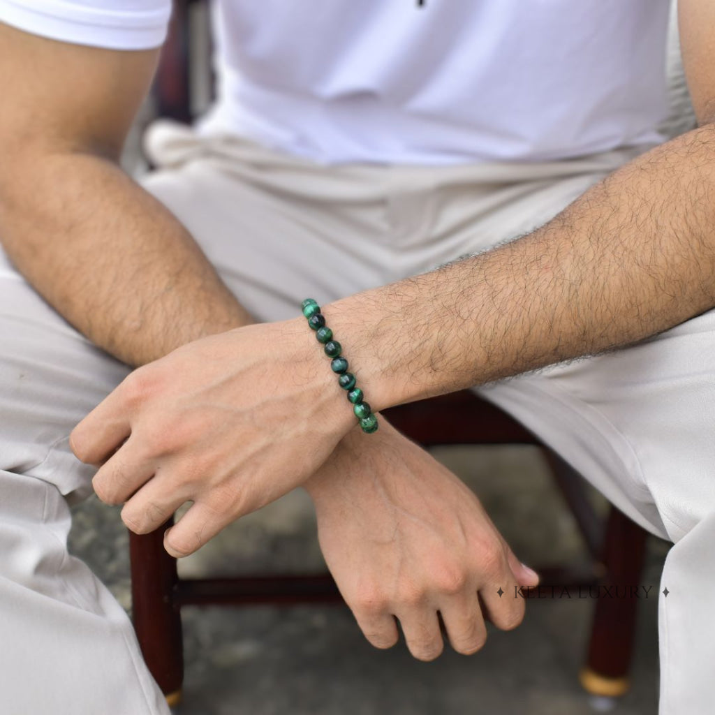 Basic - Green Tiger Eye Bracelet Bracelets