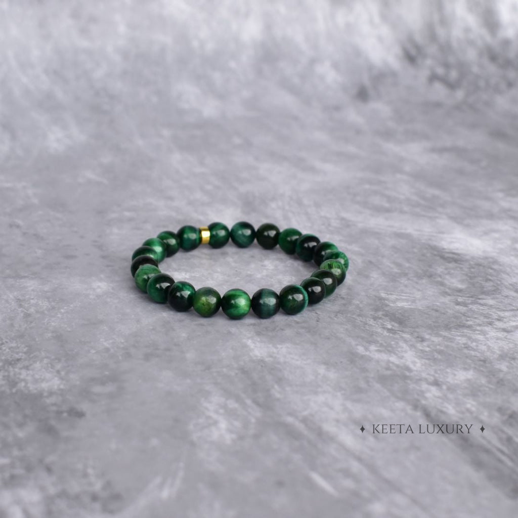 Basic - Green Tiger Eye Bracelet Bracelets