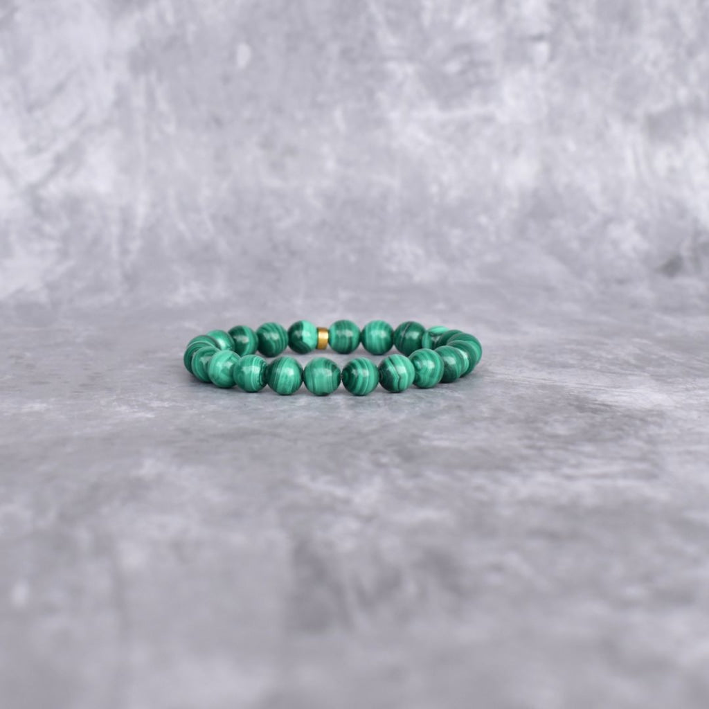 Basic - Malachite Bead Bracelet Bracelets