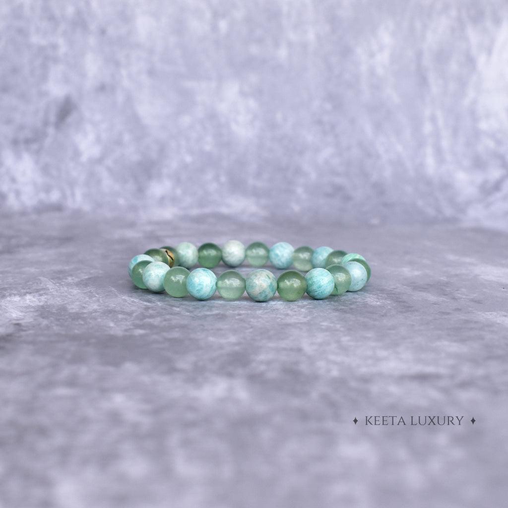 Blissful - Green Aventurine & Amazonite Bracelet -