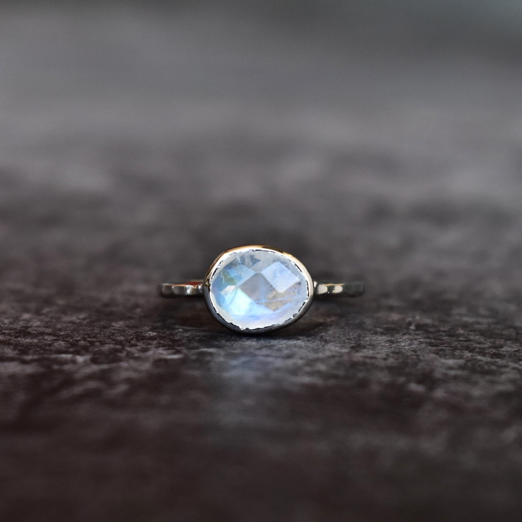 Bohemian Facets - Moonstone Ring -