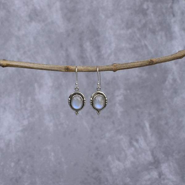 Bohemian - Moonstone Earrings