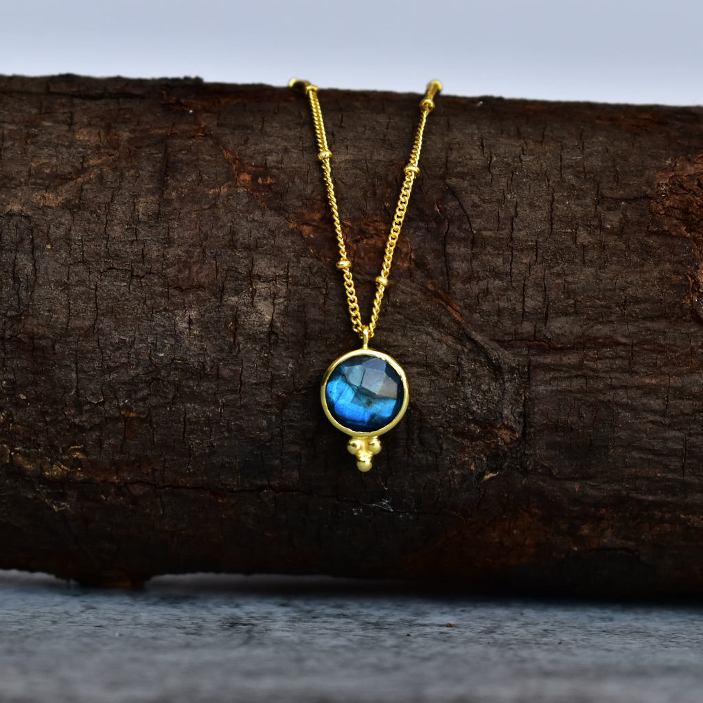 Bohemian Trove- Labradorite Necklace -