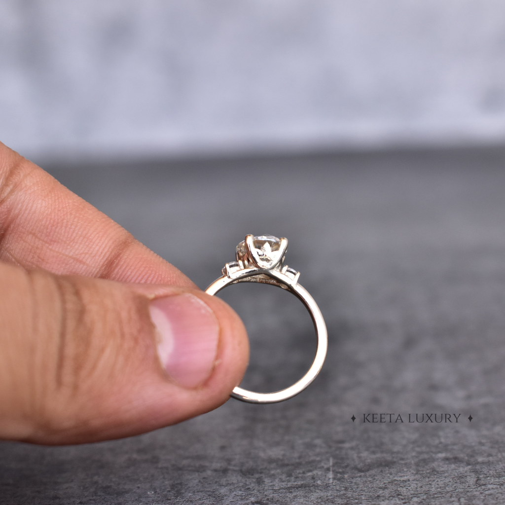 Brilliant Starlight - Moissanite Ring -
