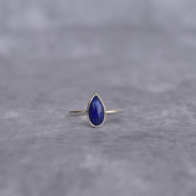 Celestial Blue - Lapis Lazuli Ring Us 4 Rings