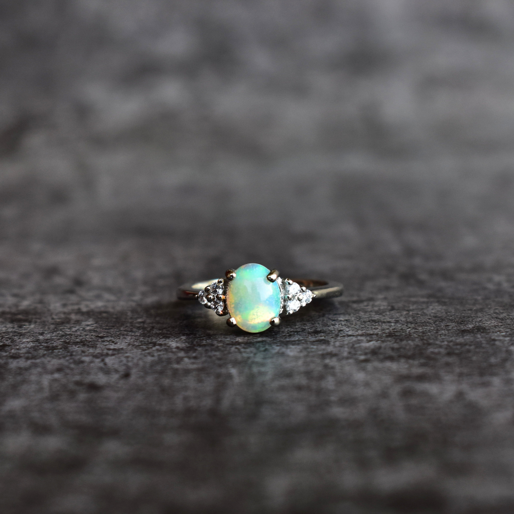 Celestial Glow - Opal Ring -
