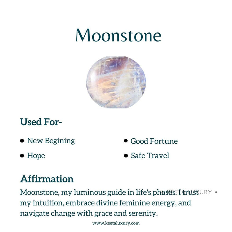 Celestial - Moonstone Earrings