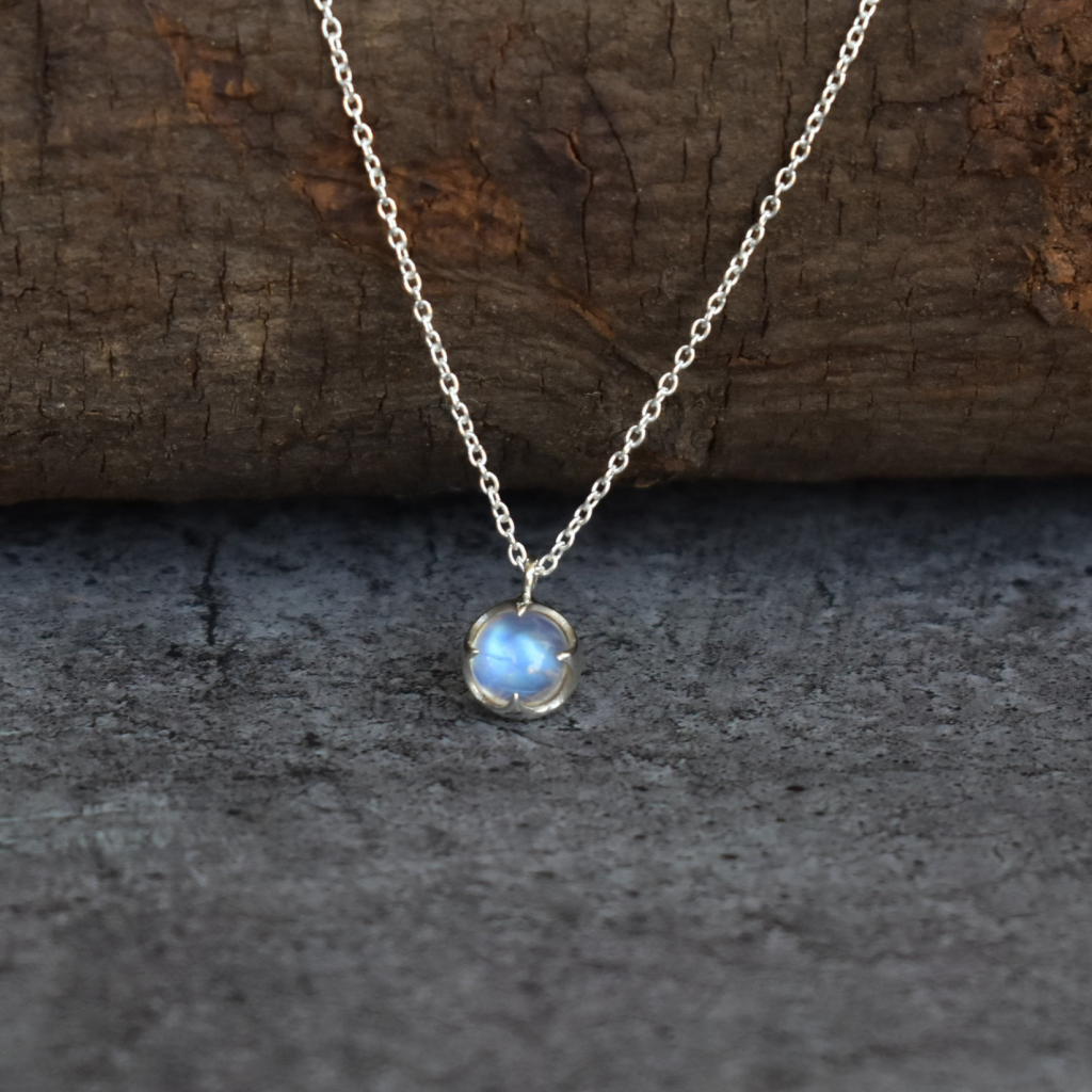 Claw - Moonstone Necklace -