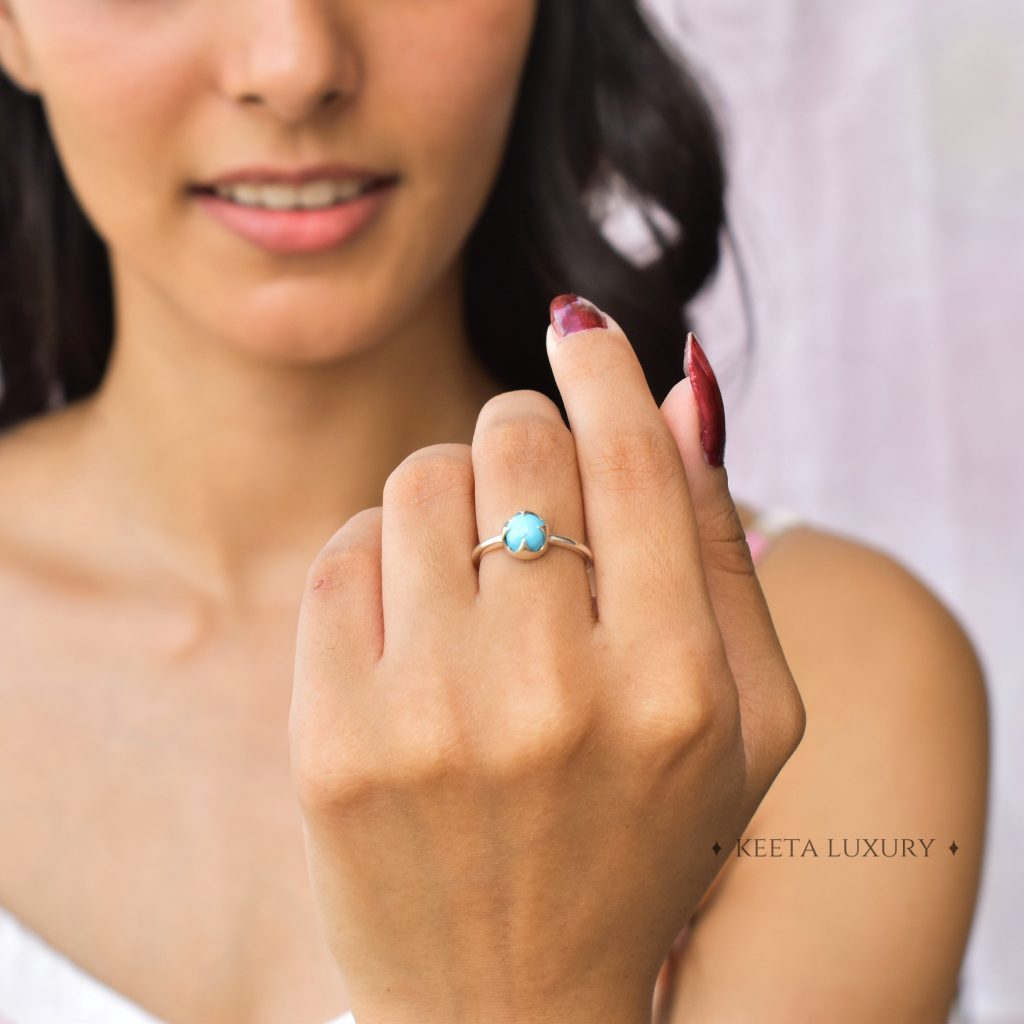 Claw - Turquoise Ring -