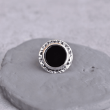 Coin Treasury - Black Onyx Ring