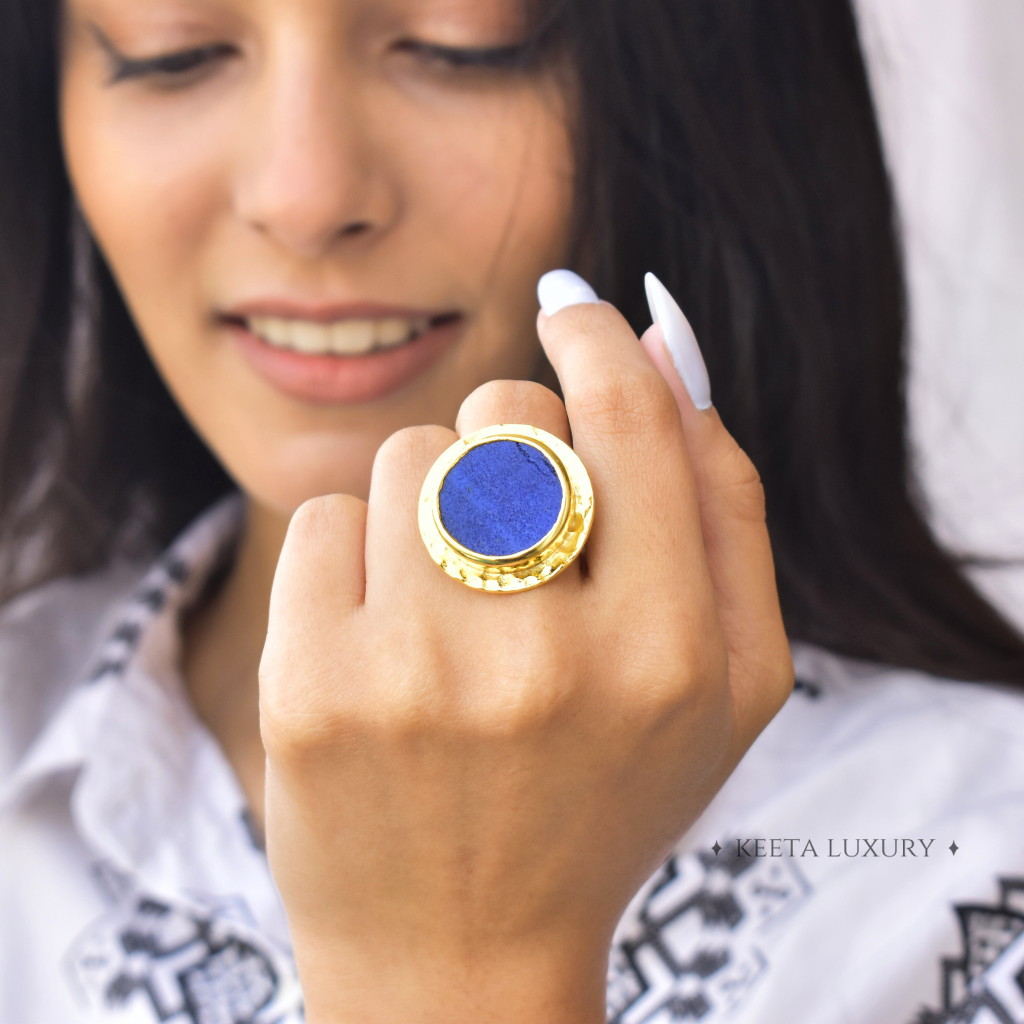 Coin Treasury - Lapis Lazuli Ring -