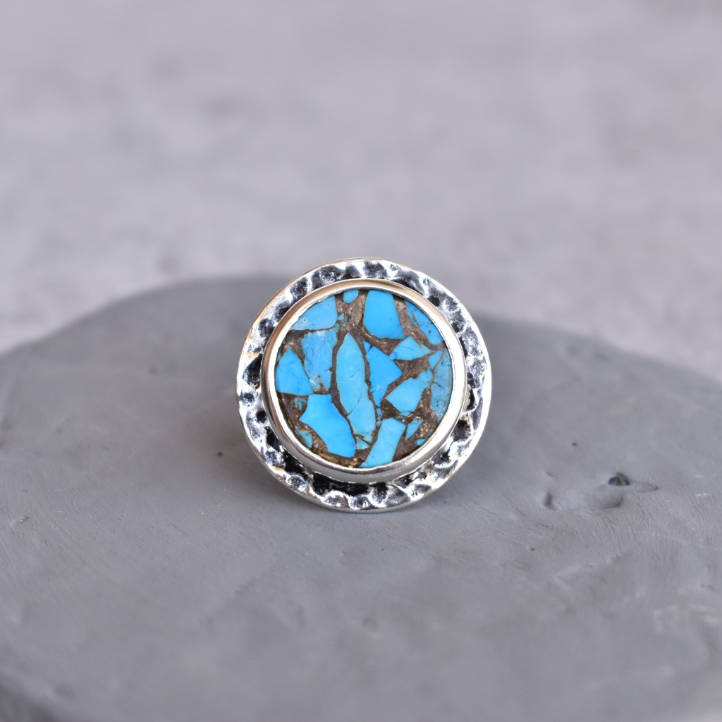 Coin Treasury - Turquoise Ring -
