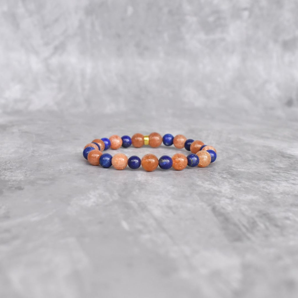 Creativity - Sunstone & Lapis Lazuli Bracelet Bracelets