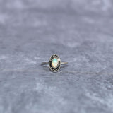 Dark Elegance - Opal Ring