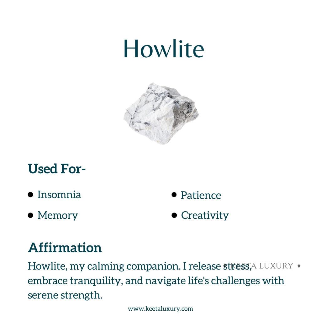 Divine Lotus - Howlite Bracelets -
