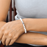Divine Lotus - Howlite Bracelets - KEETA LUXURY