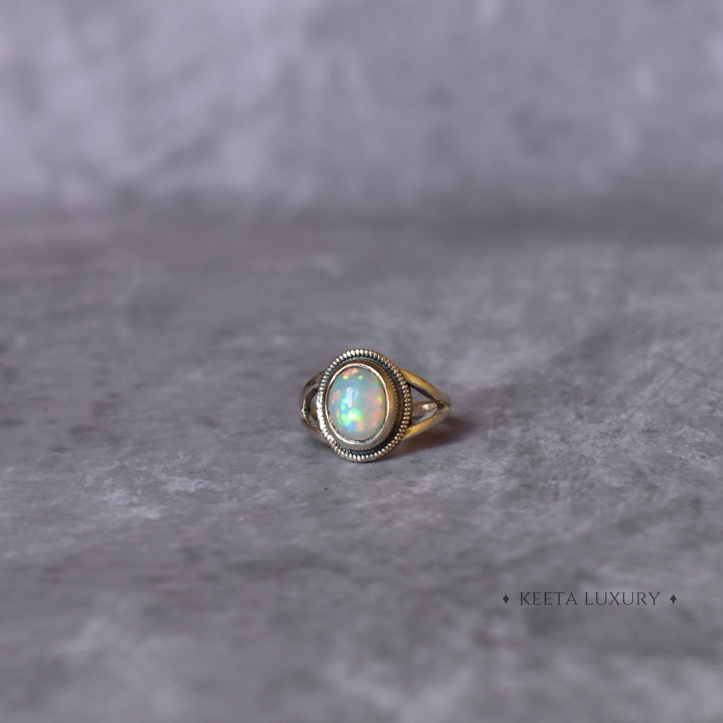 Dusk light - Opal Ring Rings