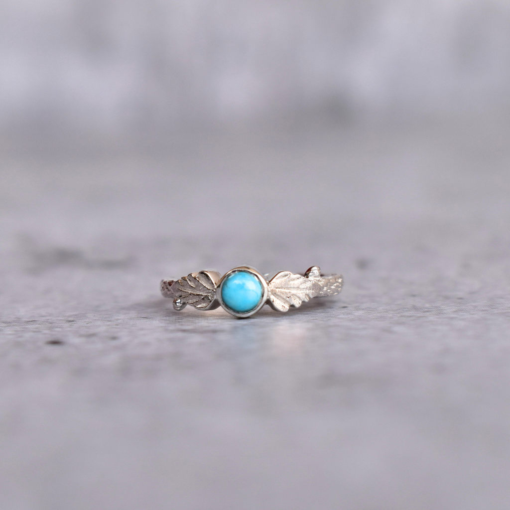 Earth's Radiance - Turquoise Ring -