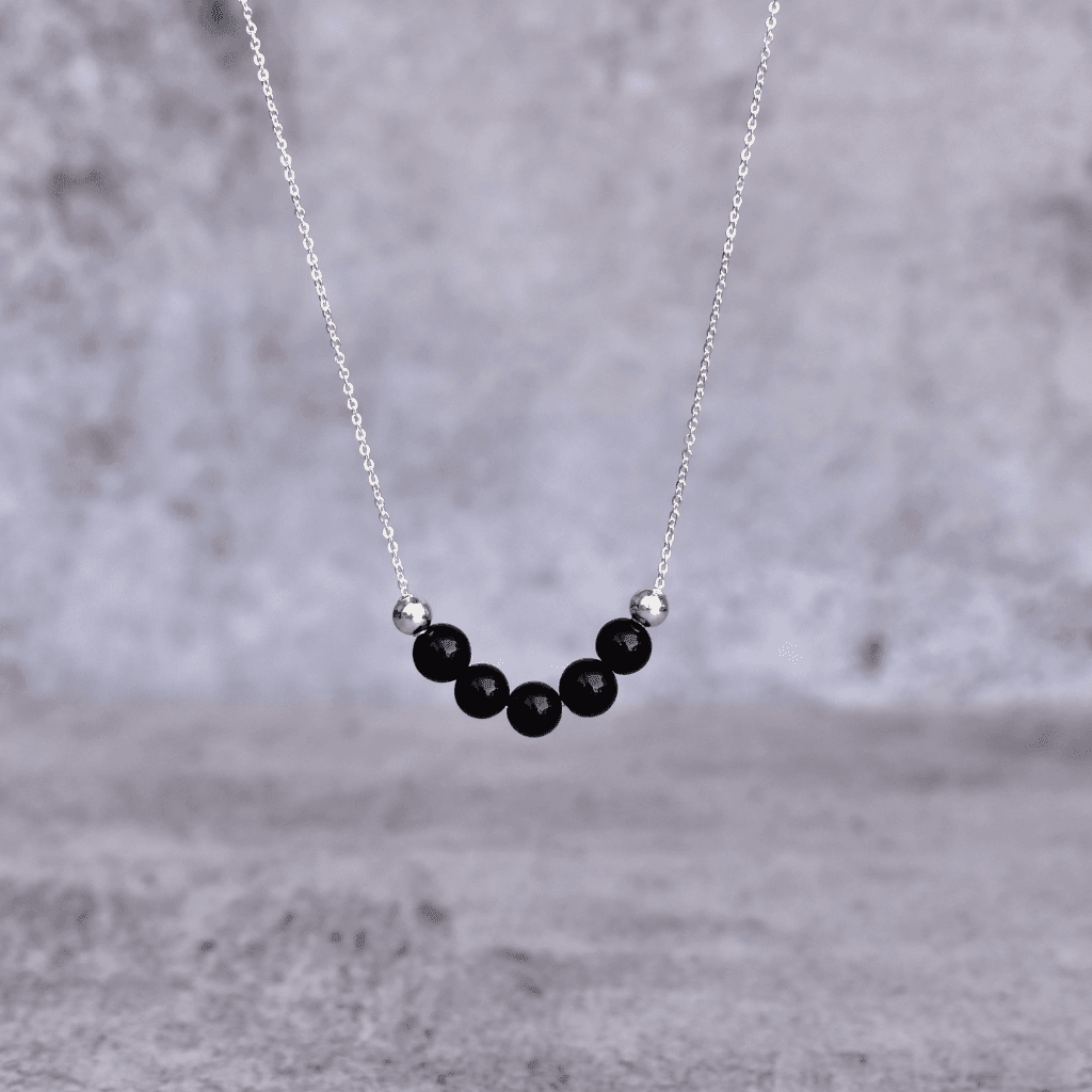 Eclipse Energy - Black Onyx Necklace -