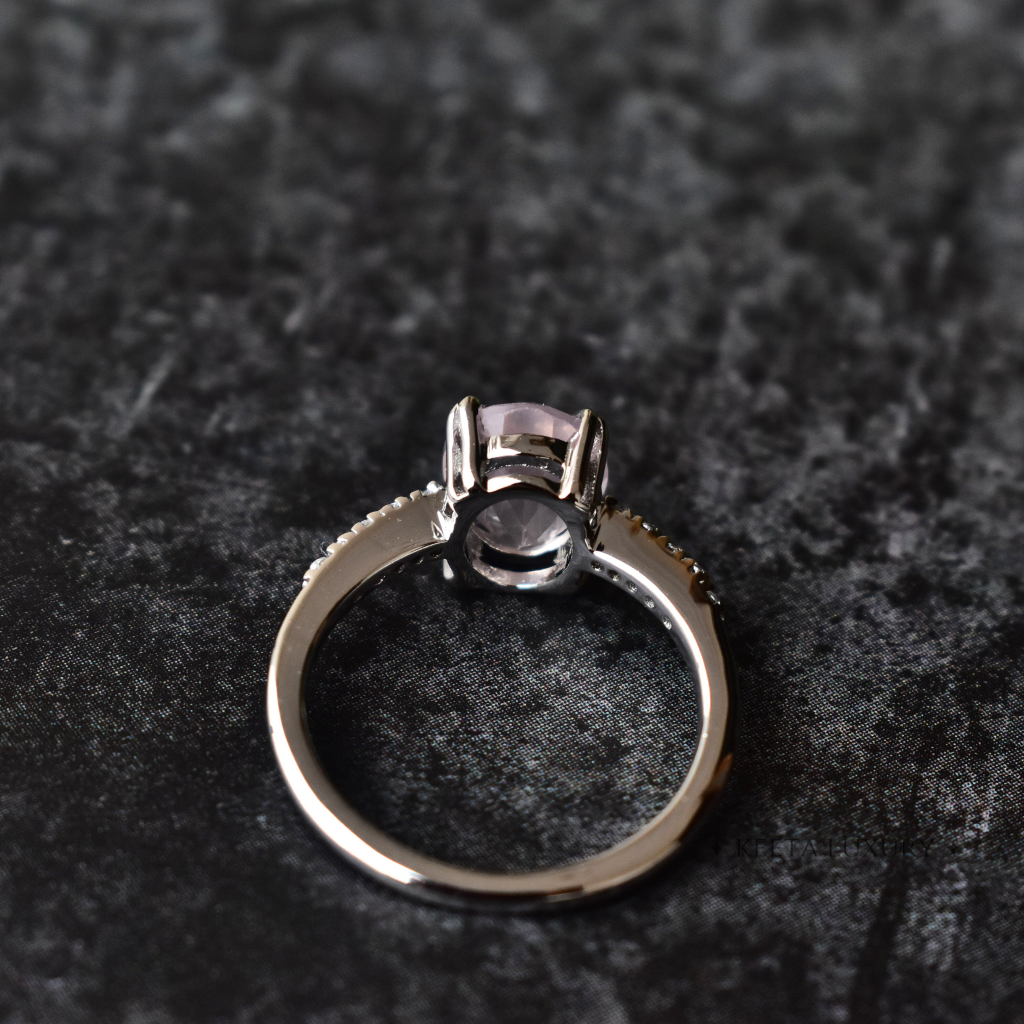 Empress - Rose Quartz Ring -