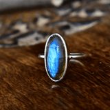 Enchanted Eclipse - Labradorite Ring